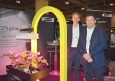Gert-Jan Dekker and Eelco Abma with Agrolux. 